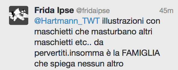 Tsetrin da posti sulla faccia